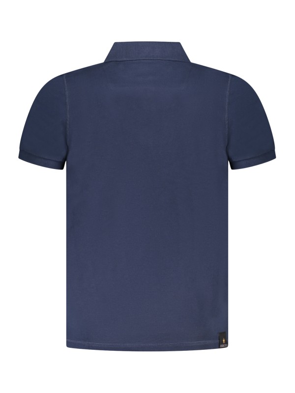ACCADEMIA MILITARE POLO MANICHE CORTE UOMO BLU