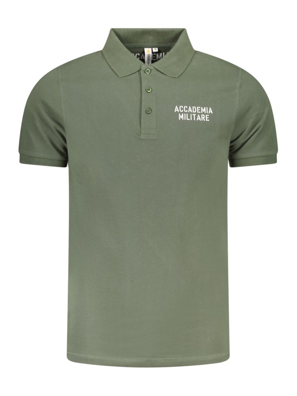 ACCADEMIA MILITARE POLO MANICHE CORTE UOMO VERDE
