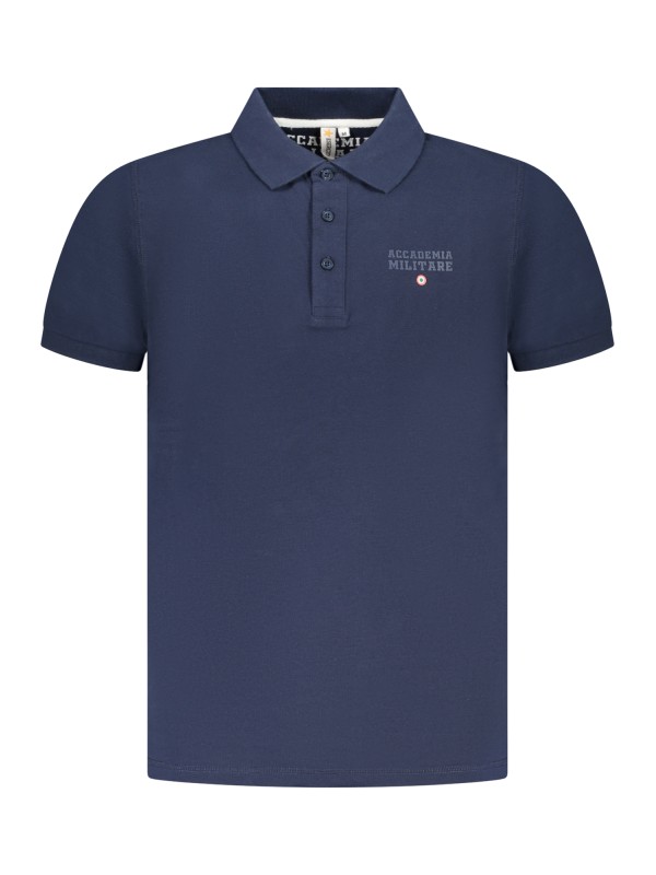 ACCADEMIA MILITARE POLO MANICHE CORTE UOMO BLU