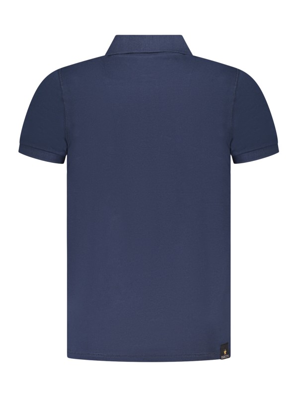 ACCADEMIA MILITARE POLO MANICHE CORTE UOMO BLU