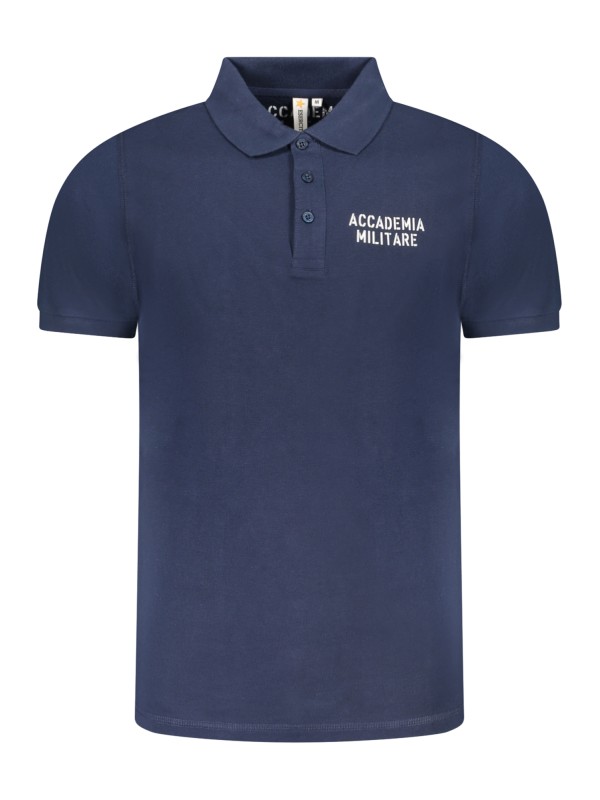 ACCADEMIA MILITARE POLO MANICHE CORTE UOMO BLU