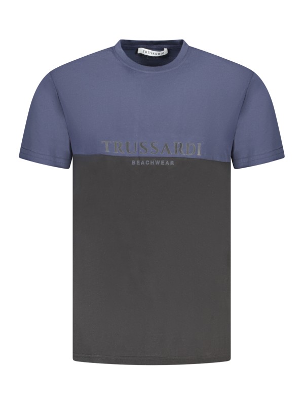 TRUSSARDI T-SHIRT MANICHE CORTE UOMO BLU