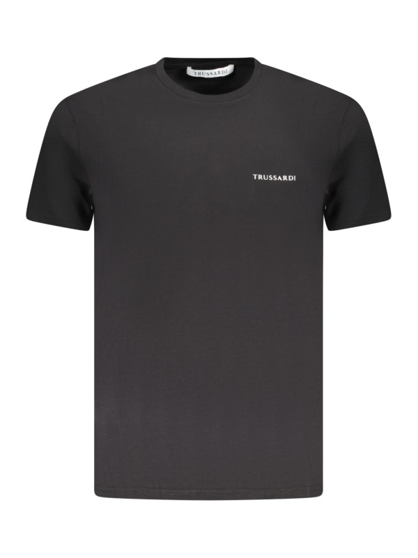 TRUSSARDI T-SHIRT MANICHE CORTE UOMO NERO