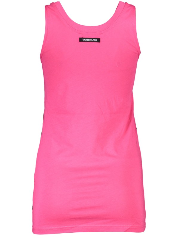 CAVALLI CLASS CANOTTA DONNA ROSA