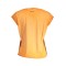 DESIGUAL T-SHIRT MANICHE CORTE DONNA ARANCIO