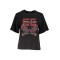 CAVALLI CLASS T-SHIRT MANICHE CORTE DONNA NERO