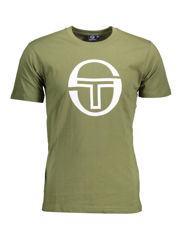 SERGIO TACCHINI T-SHIRT MANICHE CORTE UOMO VERDE