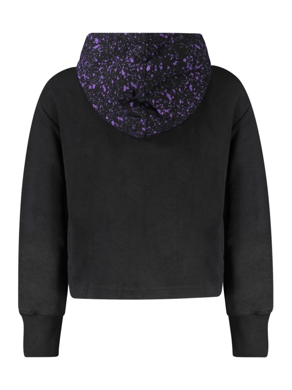 NIKE FELPA CON ZIP BAMBINA NERO