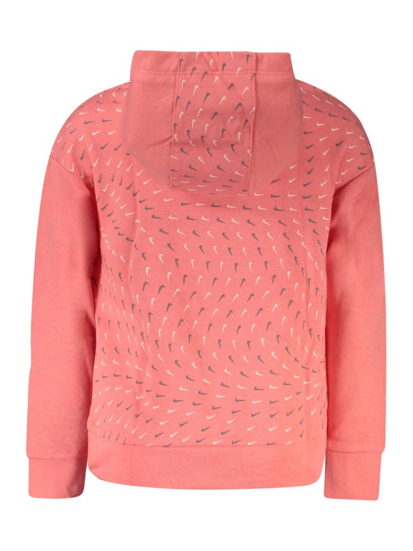 NIKE FELPA SENZA ZIP BAMBINA ROSA