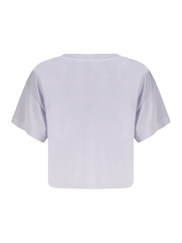 NIKE T-SHIRT MANICHE CORTE BAMBINA VIOLA