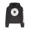 CONVERSE FELPA SENZA ZIP BAMBINA NERO