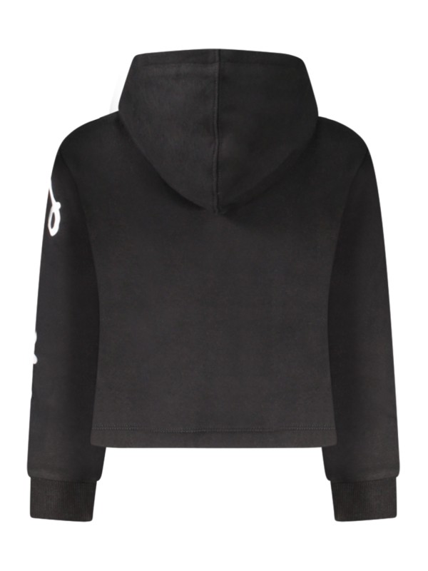 CONVERSE FELPA SENZA ZIP BAMBINA NERO