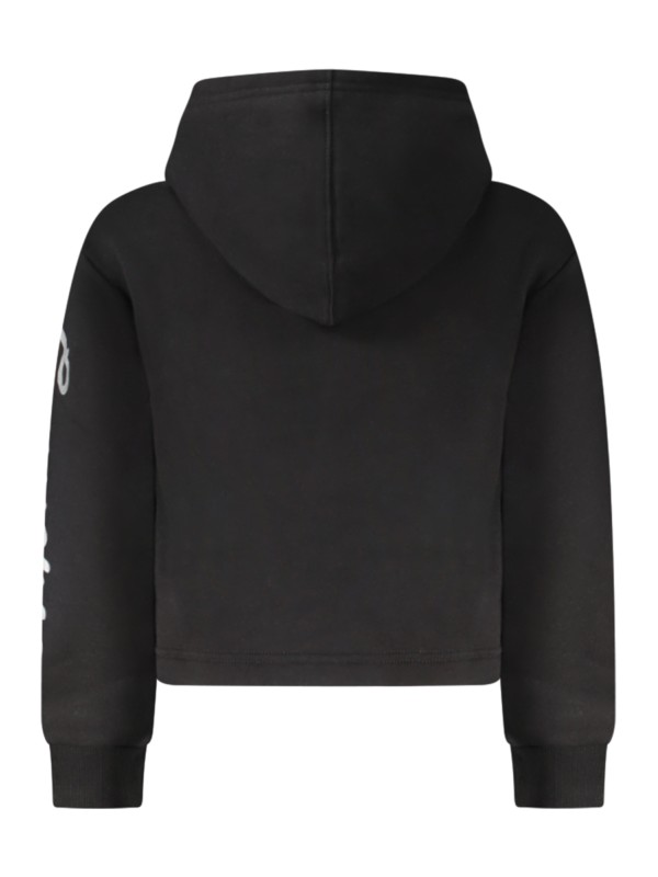 CONVERSE FELPA SENZA ZIP BAMBINA NERO