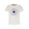 CONVERSE T-SHIRT MANICHE CORTE BAMBINO BIANCO