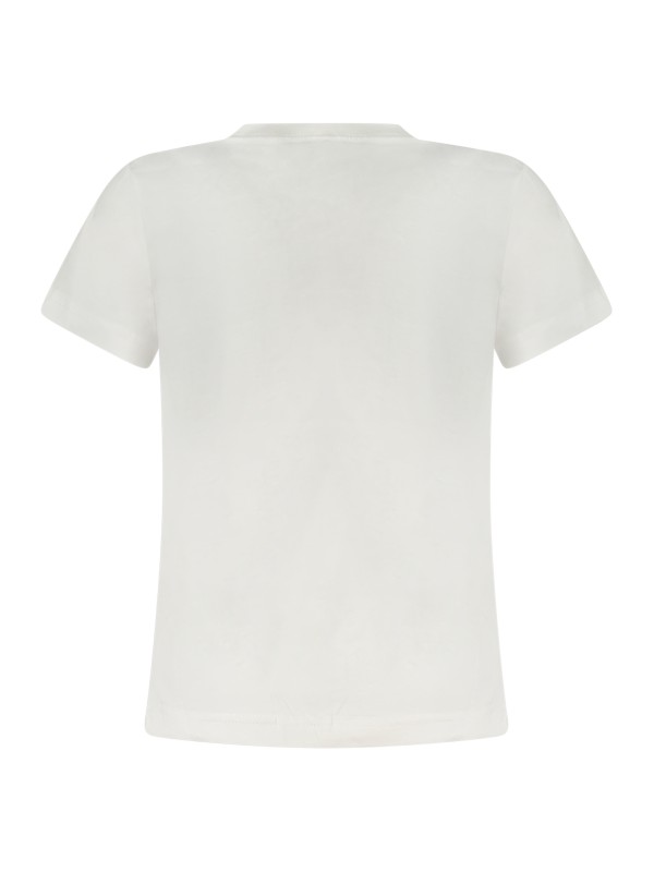 CONVERSE T-SHIRT MANICHE CORTE BAMBINO BIANCO