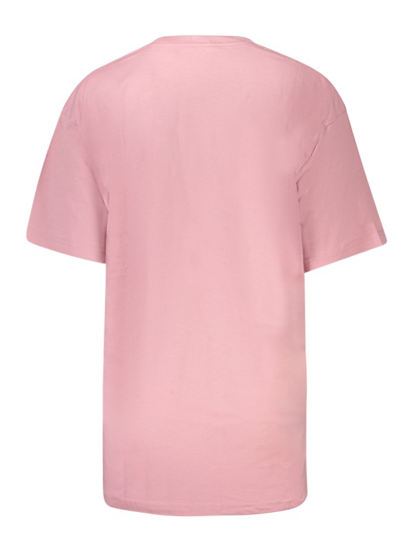 VANS T-SHIRT MANICHE CORTE DONNA ROSA