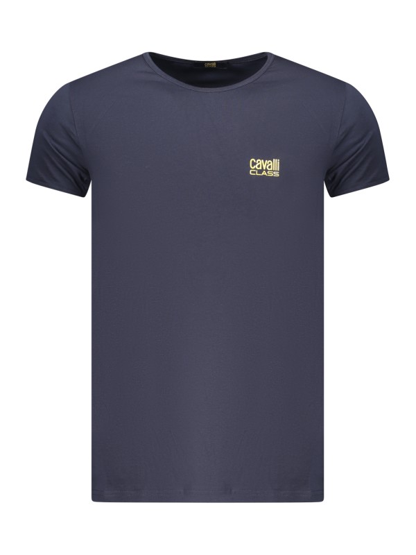 CAVALLI CLASS T-SHIRT MANICHE CORTE UOMO BLU