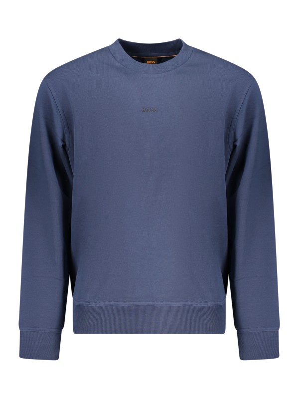 BOSS FELPA SENZA ZIP UOMO BLU