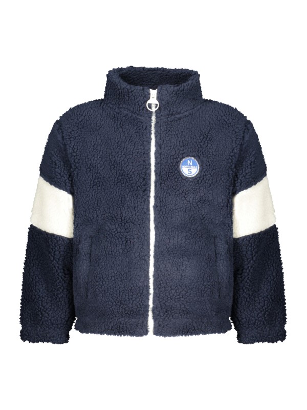NORTH SAILS FELPA CON ZIP BAMBINO BLU