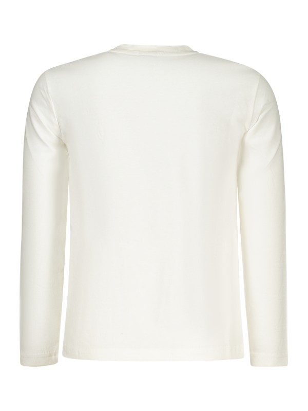 NORTH SAILS T-SHIRT MANICHE LUNGHE BAMBINO BIANCO