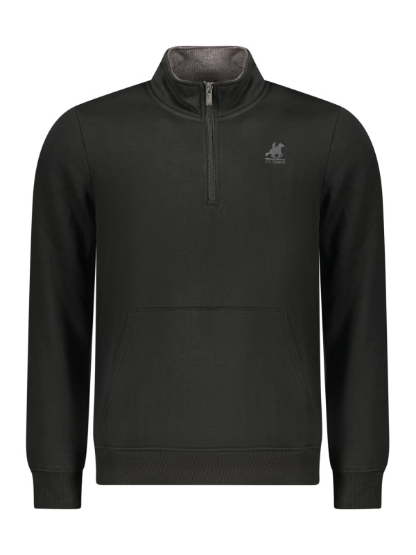 U.S. GRAND FELPA SENZA ZIP UOMO NERO