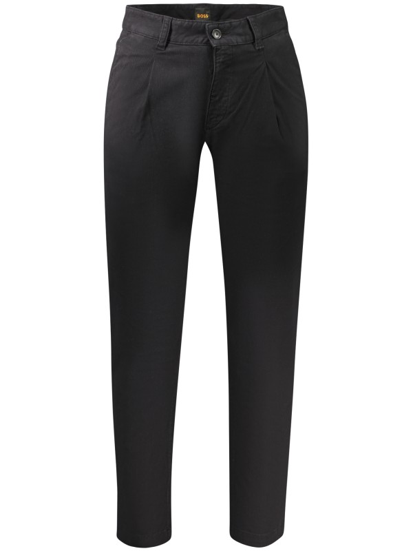 BOSS PANTALONE UOMO NERO