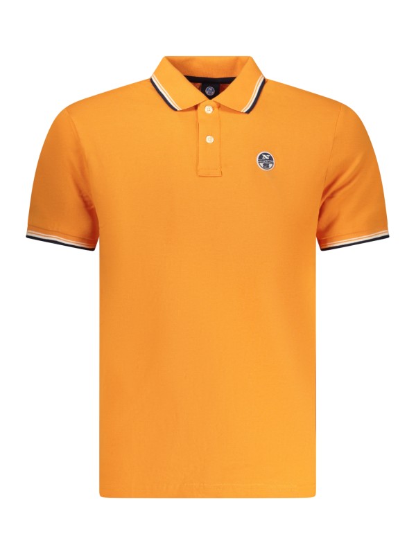 NORTH SAILS POLO MANICHE CORTE UOMO ARANCIO