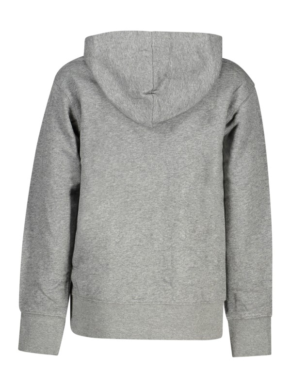 JORDAN FELPA CON ZIP BAMBINO GRIGIO