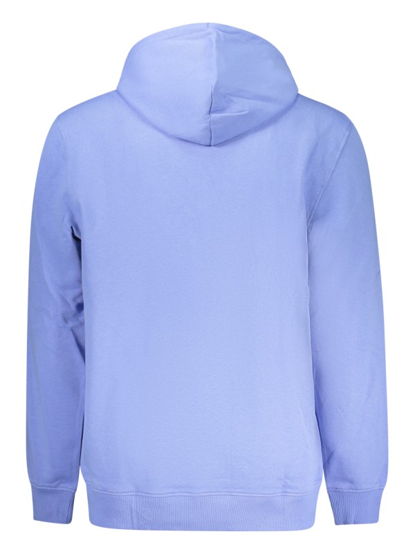 TOMMY HILFIGER FELPA SENZA ZIP UOMO AZZURRO