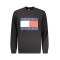TOMMY HILFIGER FELPA SENZA ZIP UOMO NERO