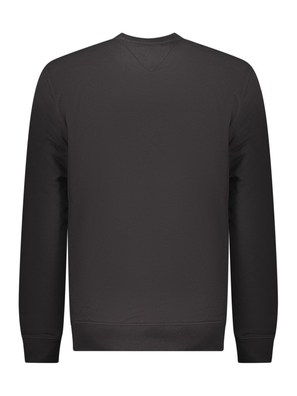 TOMMY HILFIGER FELPA SENZA ZIP UOMO NERO