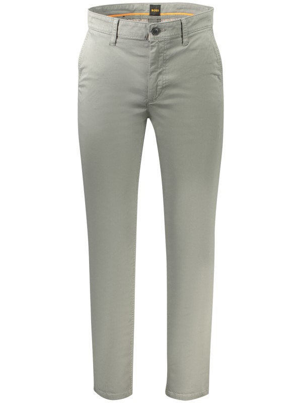 BOSS PANTALONE UOMO VERDE