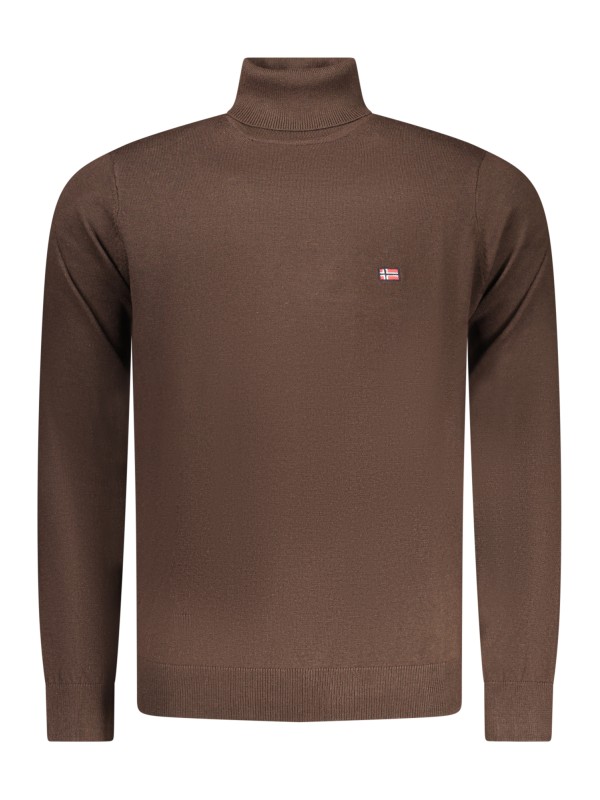 NORWAY 1963 MAGLIA UOMO MARRONE