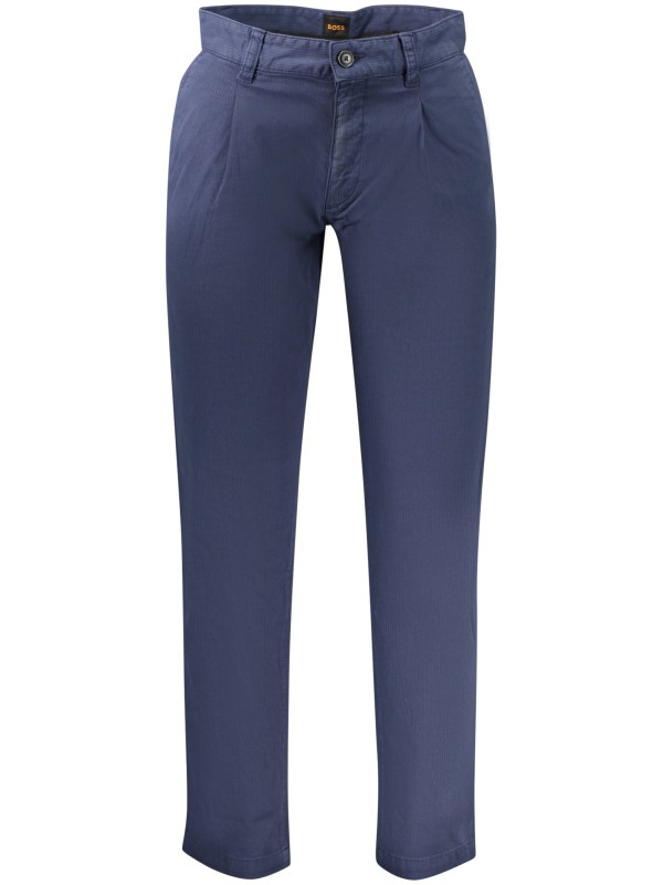 BOSS PANTALONE UOMO BLU