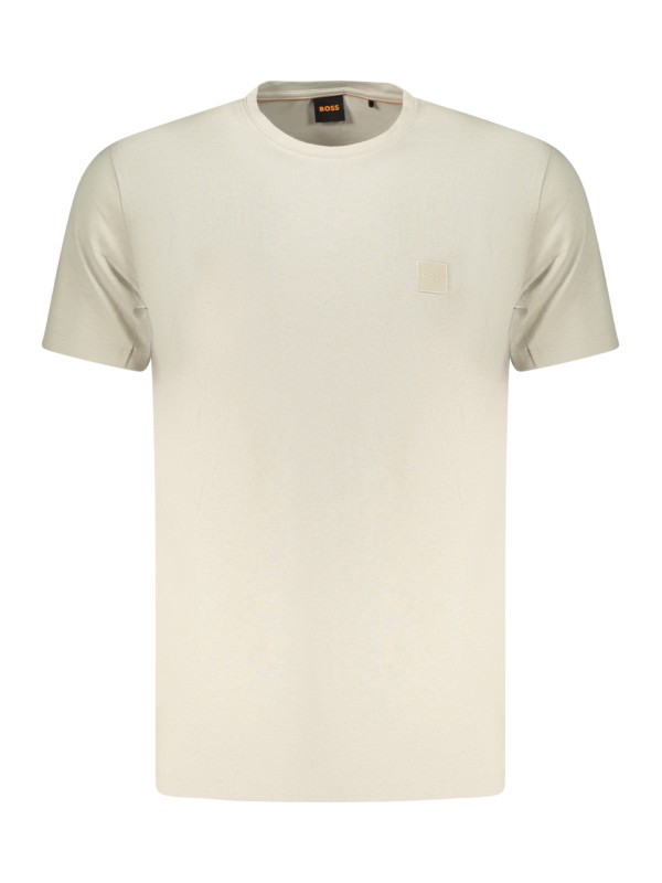 BOSS T-SHIRT MANICHE CORTE UOMO BEIGE