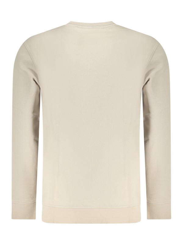 BOSS FELPA SENZA ZIP UOMO BEIGE