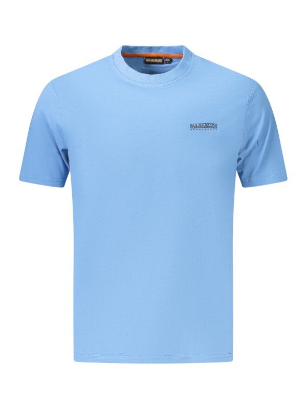 NAPAPIJRI T-SHIRT MANICHE CORTE UOMO AZZURRO