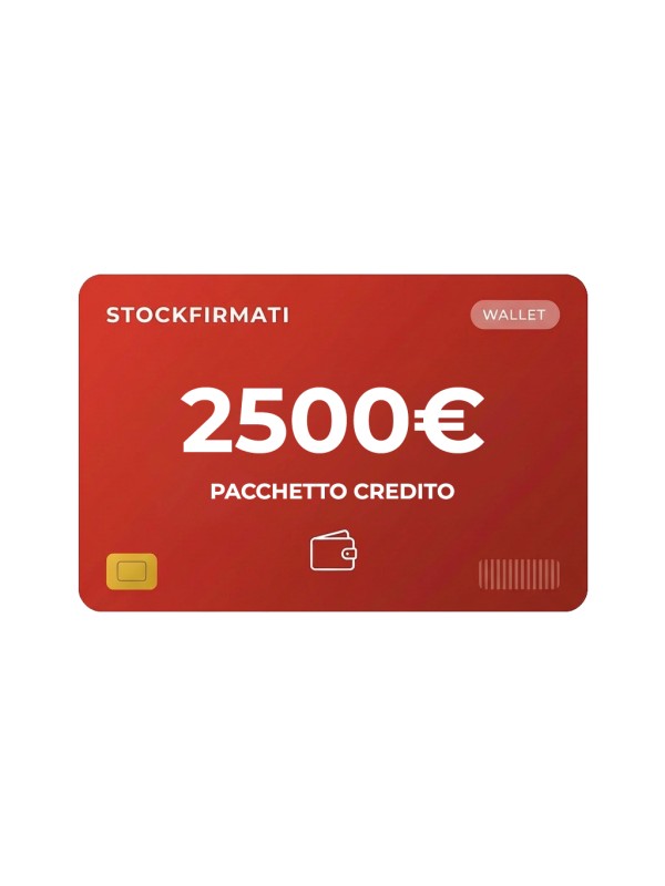 PACCHETTO CREDITO 2500