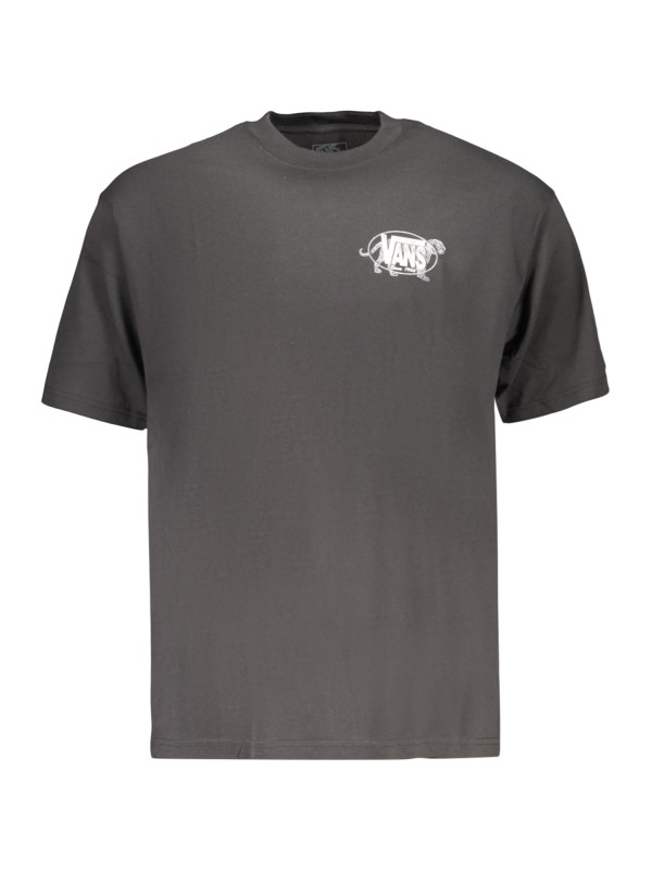 VANS T-SHIRT MANICHE CORTE UOMO NERO