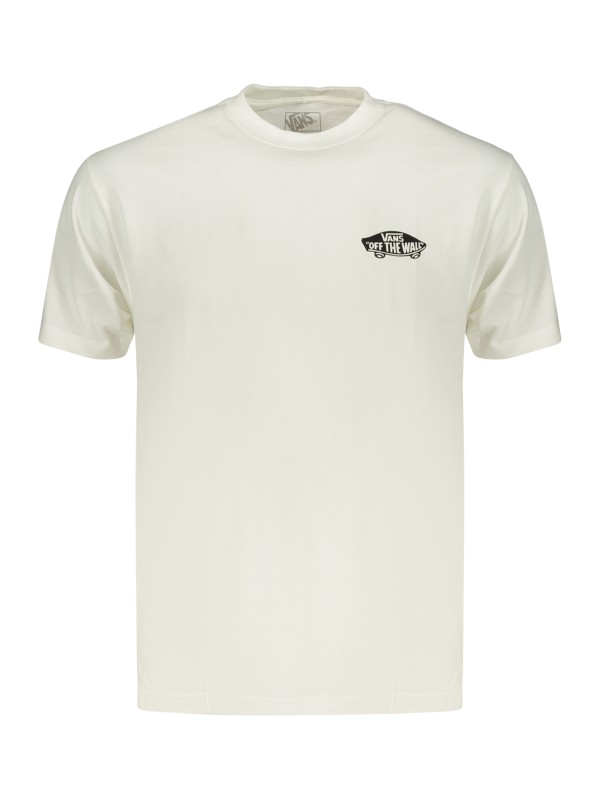 VANS T-SHIRT MANICHE CORTE UOMO BIANCO