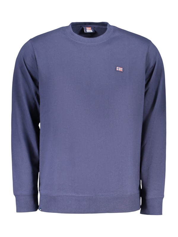 NORWAY 1963 FELPA SENZA ZIP UOMO BLU