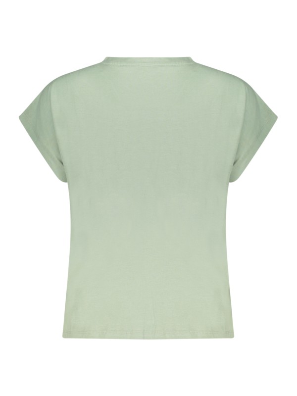 PEPE JEANS T-SHIRT MANICHE CORTE DONNA VERDE