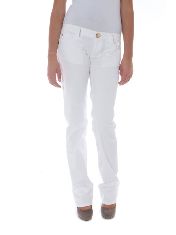 PHARD PANTALONE DONNA BIANCO