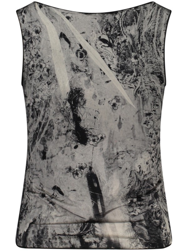 DESIGUAL CANOTTA DONNA NERO