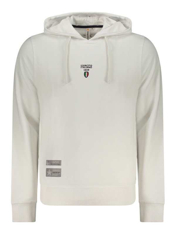 ACCADEMIA MILITARE FELPA SENZA ZIP UOMO BIANCO