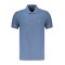 BOSS POLO MANICHE CORTE UOMO BLU