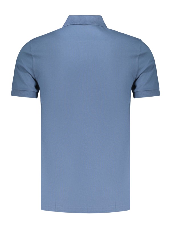 BOSS POLO MANICHE CORTE UOMO BLU