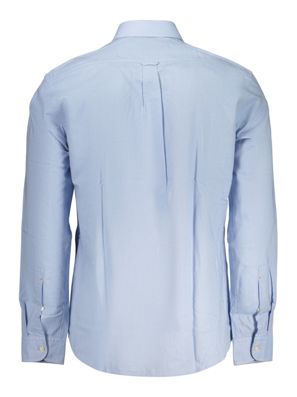 BOSS CAMICIA MANICHE LUNGHE UOMO AZZURRO