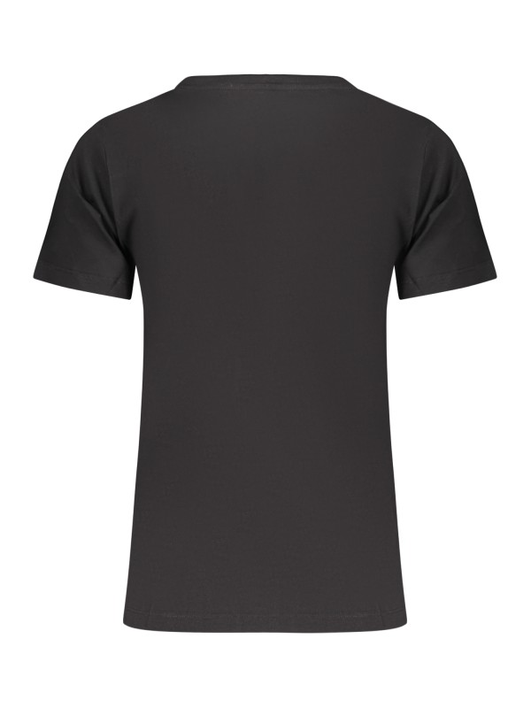 PEPE JEANS T-SHIRT MANICHE CORTE DONNA NERO