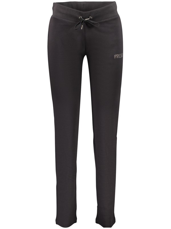 FREDDY FELPA CON ZIP DONNA NERO